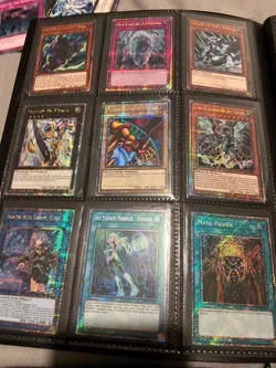Yugioh Binder, mix of collector rares, ultimate rares, qcrs, platinum rares, srs - Image 4