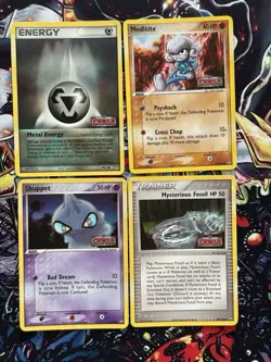 Pokemon Ex Power Keepers Reverse Holo Stamped Pokemon 2006 Sets 4 Cards Lot - Image 1