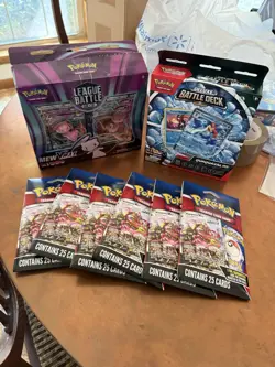 Pokemon Mew Vmax League Battle Box And Battle Deck Bundle - Image 1