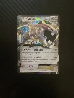 Pokemon XY Steam Siege - Steelix EX 67/114 Ultra Rare NM - Image 1