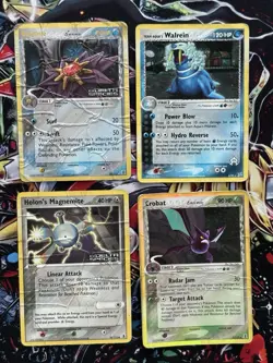 Pokemon Ex Delta Species Reverse Holo Rares Stamped Mixed Sets 4 Cards Lot DMG! - Image 1