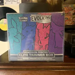 POKEMON CENTER Evolving Skies Elite Trainer Box ETB FACTORY SEALED WITH CASE - Image 1