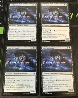 Void Beckoner X4 Ikoria Lair of Behemoths Magic the Gathering MTG - Image 1