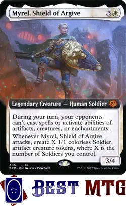 Magic The Gathering MTG Myrel, Shield of Argive 305 Foil NM The Brothers' War - Image 1