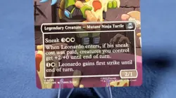 Leonardo, Leader in Blue (Borderless) [Teenage Mutant Ninja Turtles] Near Mint - Image 3