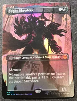 Super Shredder - Foil - Borderless - TMT - NM - EN - 0217 - Image 1