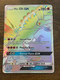 Pokemon TCG HO-OH GX Sun & Moon Sm80 Promo Promo - Image 1
