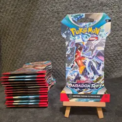 10x Pokemon Paradox Rift Sleeved Booster Pack Brand New Sealed - Image 1
