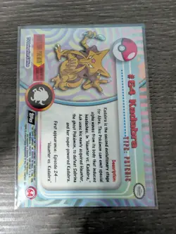 2000 Topps Pokemon #64 Kadabra - Image 2