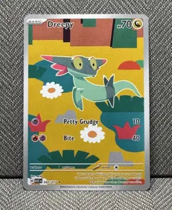 Pokemon Dreepy Illustration Rare Ascended Heroes 247/217 NM Fresh Pull - Image 1