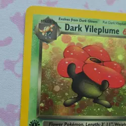 Pokemon TCG Dark Vileplume Team Rocket Holo Rare 1st Edition 13/82 60HP - Image 4