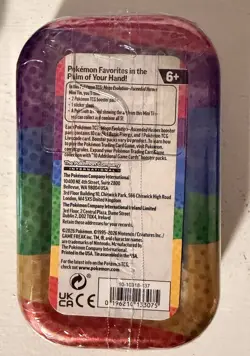 3 Pokemon TCG Mega Evolution Ascended Hero’s Tins Factory Sealed New - Image 4
