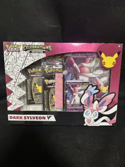 New Pokemon TCG Dark Sylveon V Celebrations Special Collection Box NEW SEALED - Image 1