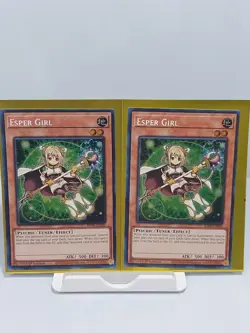 2x Esper Girl RA04-EN006 Secret Rare 1st Edition Yugioh - Image 1