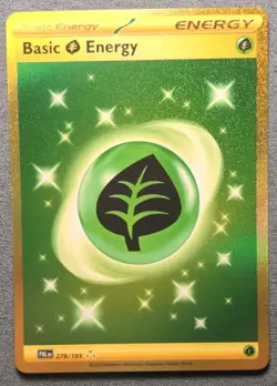 Pokemon English - Paldea Evolved - Basic Grass Energy 278/193 - NM - Image 1