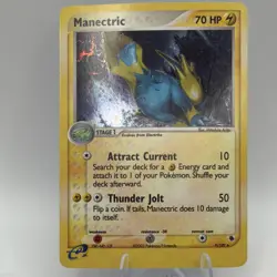 The Pokemon Company Manectric 9/109 EX Ruby & Sapphire Holo Rare DMG Stage 1 - Image 1