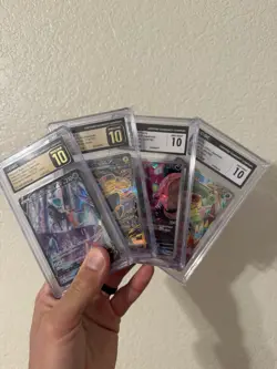 Pokemon Slab lot - 4 Slabs (CGC) 10 Grades - Image 1