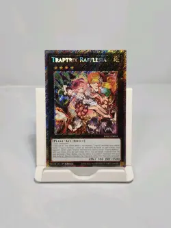 Traptrix Rafflesia RA02-EN034 Platinum Secret Rare 1st Edition Yugioh - Image 1
