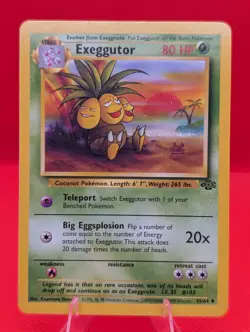 Exeggutor 35/64 Jungle Regular Pokemon TCG LP - Image 1