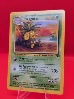 Exeggutor 35/64 Jungle Regular Pokemon TCG LP - Image 3