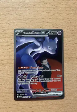 Pokemon TCG Team Rockets Mewtwo EX 281/217 Ascended Heros - Image 1