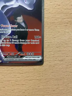 Pokemon TCG Team Rockets Mewtwo EX 281/217 Ascended Heros - Image 2