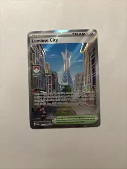 Pokemon LUMIOSE CITY 111/088 - Perfect Order - RARE FULL ART - - Image 1