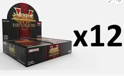 Yu-Gi-Oh! YGO Rarity Collection 5 Booster 12-Box CASE FACTORY SEALED PREORDER! - Image 1