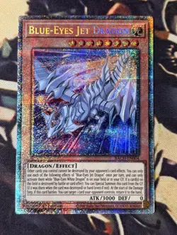 Yugioh: Blue-Eyes Jet Dragon - BACH-EN004 - Starlight Rare - 1st Edition - NM - Image 1