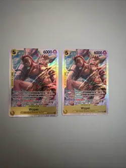 X2 Wyper OP15-114 SR Adventure On Kami's Island One Piece TCG English NM - Image 1