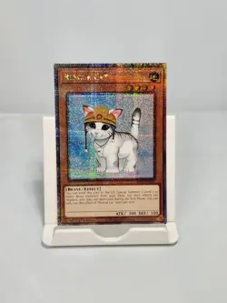 Rescue Cat RA02-EN001 Quarter Century Secret Rare 1st Edition Yugioh - Image 1