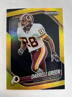 2025 Panini Prizm Black Darrell Green /10 Gold Prizm #148 Washington Redskin - Image 1