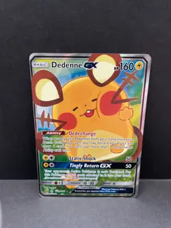 Dedenne GX 195a/214 Promo Holo Pokemon Card Alternate Art Promos - Image 1