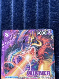 Kaido - P-010 (Winner Pack Vol. 1) P-010 One Piece Promotion Cards English - Image 2