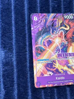 Kaido - P-010 (Winner Pack Vol. 1) P-010 One Piece Promotion Cards English - Image 5