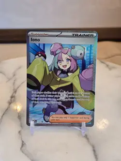 Pokemon TCG Iono Holo Promo SV: Scarlet & Violet Promo Cards 124 NM - Image 1