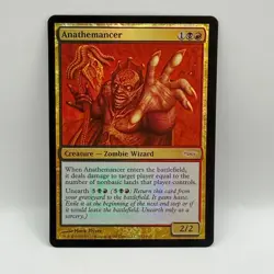 Magic The Gathering Anathemancer FNM Promo Foil 2010 DCI 7/12 F10 MTG Card - Image 2