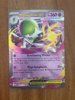 Pokemon TCG Mega Gardevoir EX 060/132 Mega Evolution Double Rare NM Card - Image 1