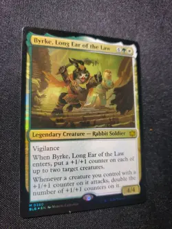 Byrke, Long Ear of the Law 0380 BLB MTG Mythic Foil VLP Magic The Gathering - Image 2