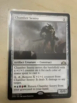 Magic The Gathering MTG Guilds of Ravnica Chamber Sentry #232 Rare Colorless - Image 1