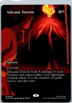 Volcanic Torrent (Borderless) M Avatar: The Last Airbender: Eternal-Legal 37 NM - Image 1