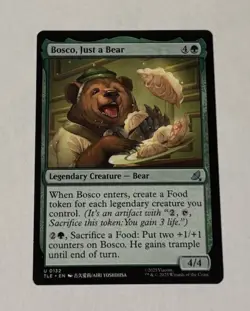 MTG Bosco, Just a Bear - Avatar: The Last Airbender: Eternal-Legal NM - Image 1