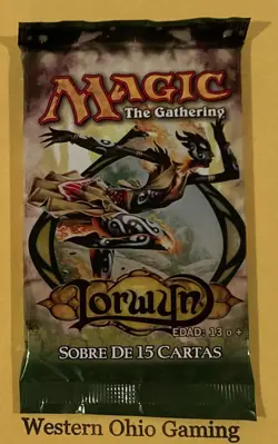 Magic The Gathering Lorwyn SPANISH Booster Pack NEW MTG Ashling the Pilgrim Art - Image 1
