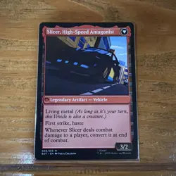 Slicer, Hired Muscle Magic The Gathering Transformers BOT - Image 2