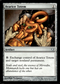 Avarice Totem Fifth Dawn Regular MTG - Image 1