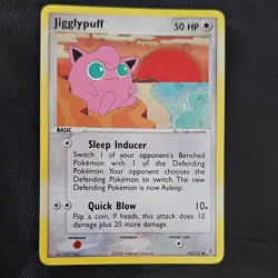 Pokemon Jigglypuff 65/112 EX FireRed & LeafGreen Reverse Holo - Image 1