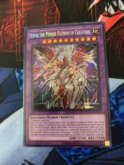 Nerva the Power Patron of Creation DUAD-EN033 Secret Rare 1st Edition NM Yugioh - Image 3