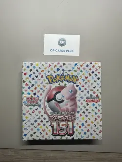 Pokemon 151 Booster Box JP - Slightly Dented, See Pictures 4521329346038 - Image 1