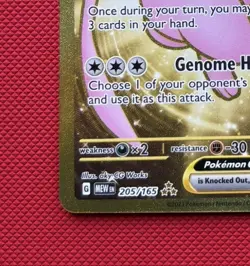 Pokemon Mew EX 193/165 Scarlet & Violet 151 Full Art Holo 180 HP Hyper Rare - Image 5