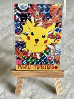 Pokemon TCG Pocket Monsters #30 Vintage Vending Prism Holo Pickachu (English) NM - Image 1